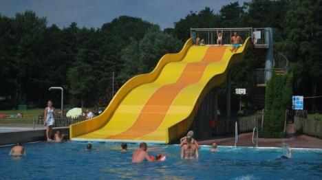 Pools near the holiday park